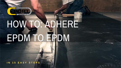 how to adhere epdm to epdm3